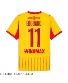 Günstige RC Lens Odsonne Edouard #11 Heimtrikot 2025-26 Kurzarm